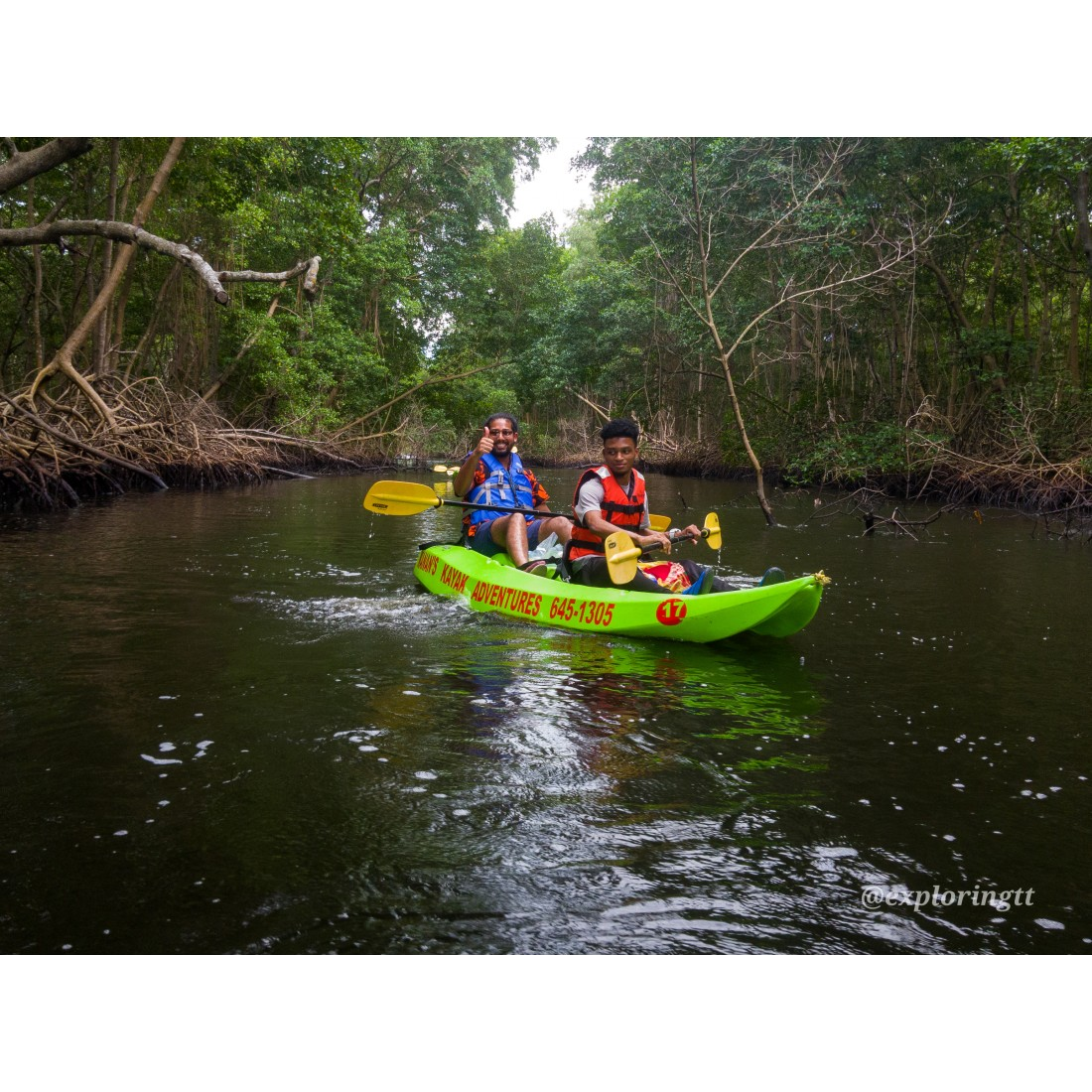 Kayak Adventure in the Second Largest Swamp of Trinidad and Tobago 3
